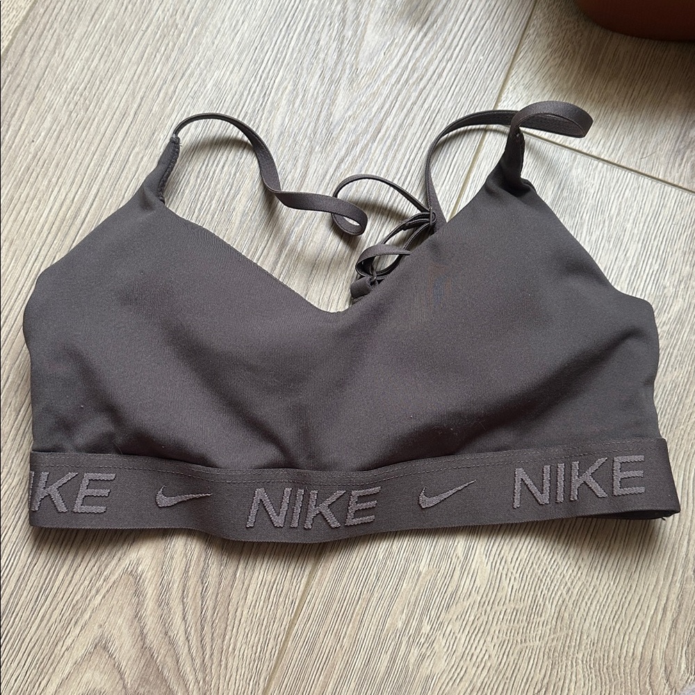 Nike Dark Brown Sports Bra